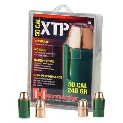 Hornady .50cal Saboted Bullet - .44 240gr. Jhp 20-count