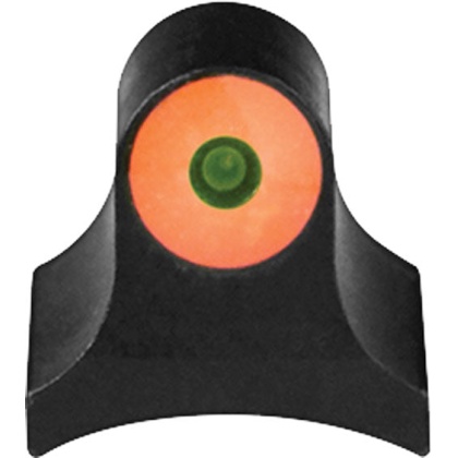 Xs Big Dot Orange Shotgun Bead - On Plain Barrel