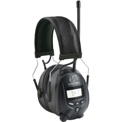 Walkers Muff With Am-fm Radio - & Phone Connection 25db Black