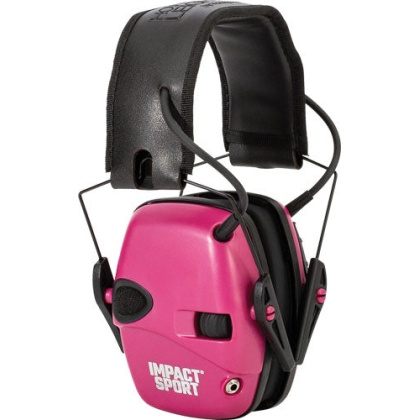 Howard Leight Impact Sport - Youth Electronic Muff Pink