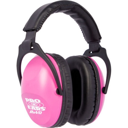 Pro Ears Revo Ear Muff - Passive Neon Pink