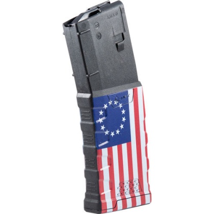 Mft Exd Magazine Ar15 5.56x45 - 30rd Betsy Ross Flag