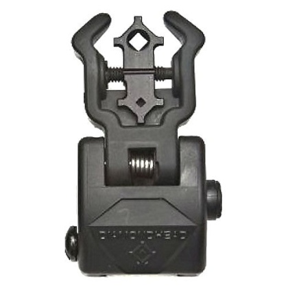 Diamondhead Rear Sight Flip-up - Polymer Black