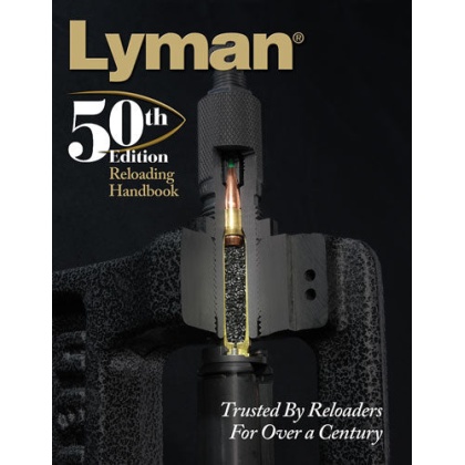 Lyman 50th Reloading Handbook - Hardcover 528 Pages