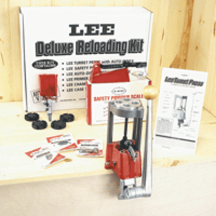 Lee Deluxe 4 Hole Turret Press - Kit