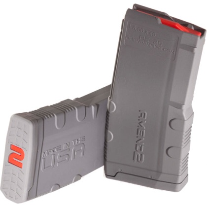 Amend2 Ar-15 Magazine 5.56x45 - 20rd Polymer Gray