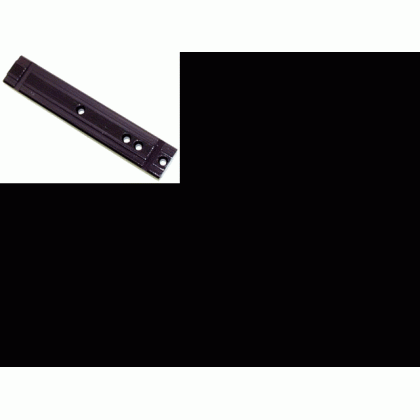 Weaver Base Top Mount #60a - 1-pc Aluminum Black